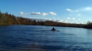 Sea prov 2,6 + аква оптима 220 с транцем от флинка