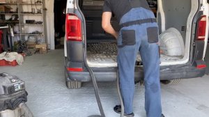 Transporter T6 переоборудование из грузового в грузо-пассажирский.