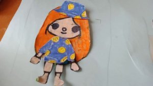 Играю бумажными куклами тока бока #бумажный мир#