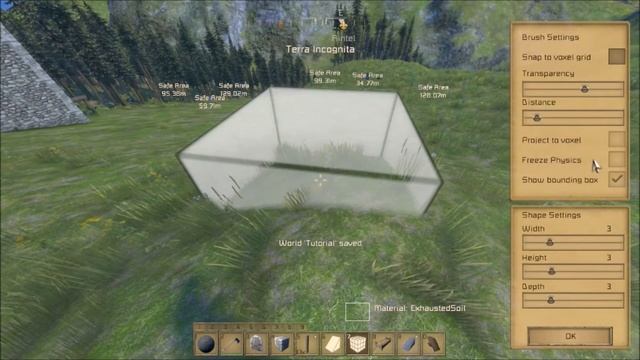How to use voxel tools in creative mode| Medieval Engineers смотреть онлайн