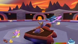 Spyro 3: Year of the Dragon (PS1) walkthrough - FINAL BOSS - Sorceress