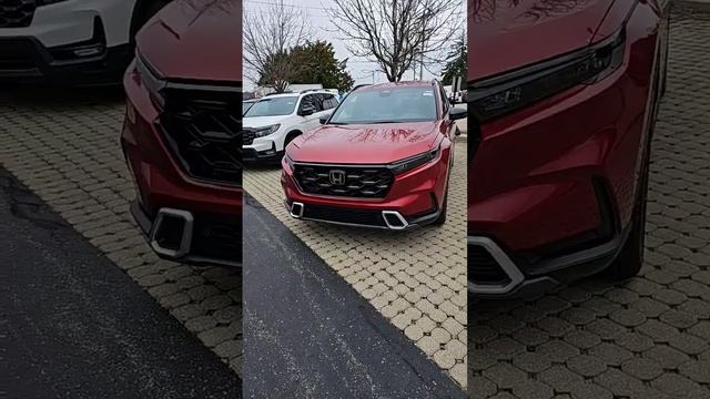 2023 Honda CR-V Hybrid Sport Touring Radiant Red смотреть онлайн