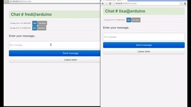 hasCode.com: Creating a Chat using Java EE 7, Websockets and GlassFish 4 смотреть онлайн