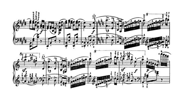 R. Schumann - "Etudes after Paganini Caprices" Op 3, Etude in E major смотреть онлайн