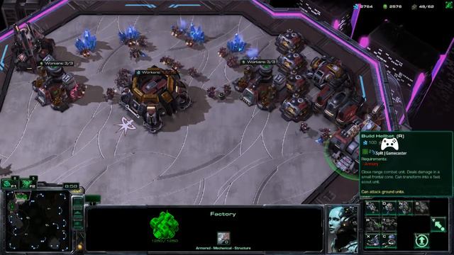 Starcraft 2 casual live stream :) смотреть онлайн