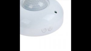 Датчик движения ASD ДД-020B-W, инфракрасный, 800 Вт, 6 м, белый