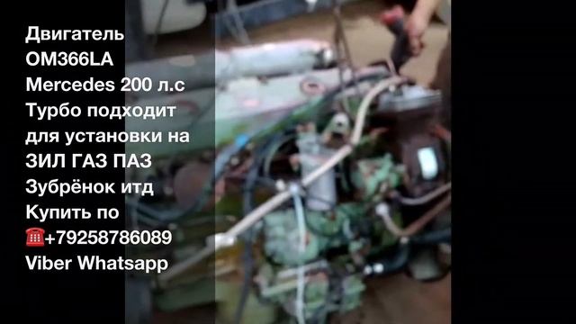 ☎️+79258786089 Viber Whatsapp OM366LA Подходит на установку на ЗИЛ ГАЗ ПАЗ Разборка Грузовиков