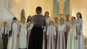 И.С. Бах Нам день приносит свет зари, Ц.А. Кюи Весна, Н.А.Римский -Корсаков Не ветер вея с высоты