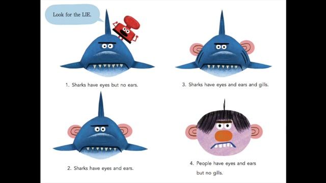 The official TRUTH OR LIE book series trailer, featuring SHARKS! (and DINOSAURS) смотреть онлайн