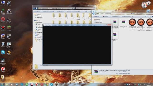 Как установить OptiFine с Forge на Minecraft 1.6.4/How to Install Optifine for Minecraft 1.6.4 смотреть онлайн