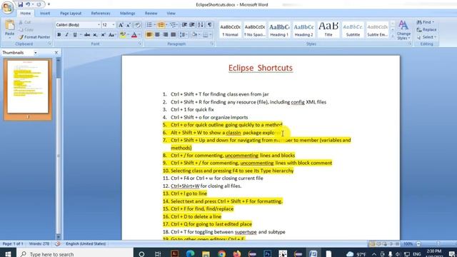 Java Bangla Tutorials 5: Eclipse most important shortcuts смотреть онлайн