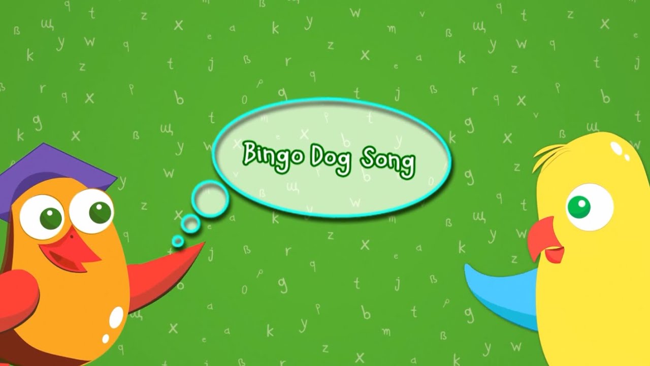 Английские песни для детей · Song 2 Bingo Dog Song