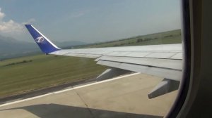 Travel Service OM-TVA Boeing 737-800 take off from Poprad - Tatry