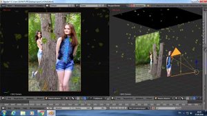 Оживляем фото в программе БЛЕНДЕР.