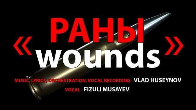 "РАНЫ".  вокал - Физули Мусаев.  музыка, текст, аранжировка, студия - Влад Гусейнов.