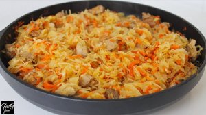 Как Вкусно Стушить Квашенную Капусту с Мясом!