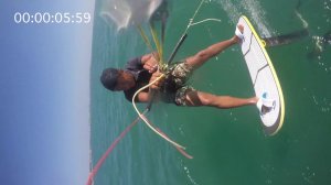 Оверштаг на гидрофойле. Тайминг