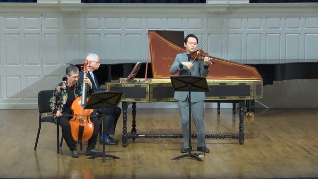 Johann Jacob Bach - Sonata in C minor for violin and basso continuo смотреть онлайн