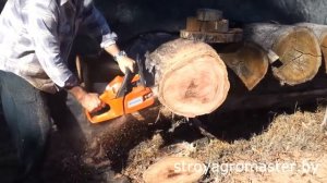 Тестируем бензопилу Husqvarna 236