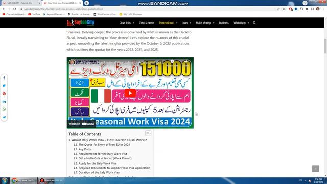 Free Work Visa For Pakistani 2024 - Italy Seasonal Work Visa Online Apply - How to Apply Italy Jobs