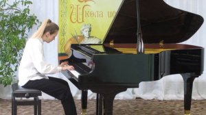 Екатерина Мысник Ф.Бургмюллер "Неистовый шторм"