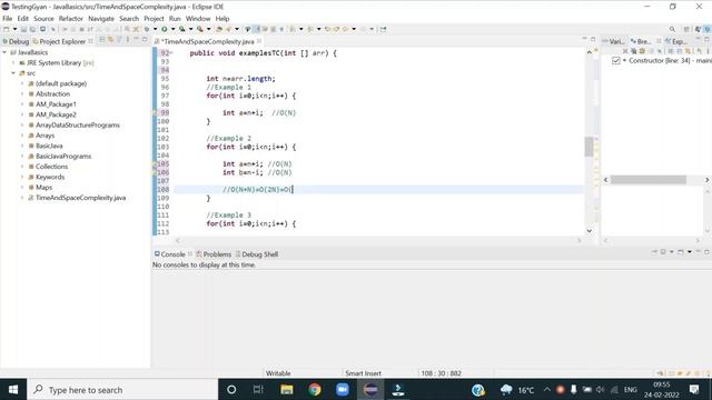1. What is Time complexity and Space complexity in Java | Data structure | Advance Java