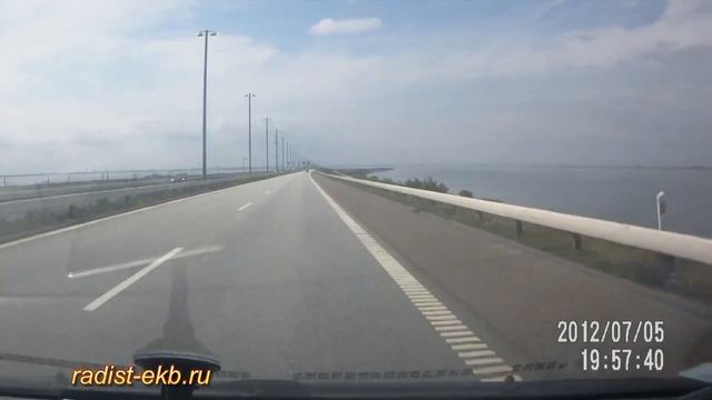 Автопутешествие по Европе. Эресуннский мост.