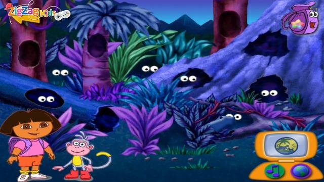 Dora Exploradora | Animal Adventures | Full Movie Game | ZigZag Kids HD смотреть онлайн