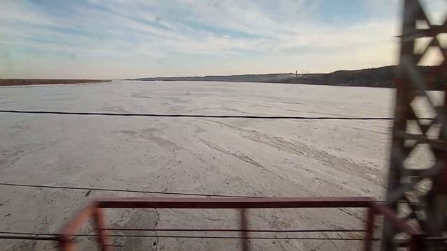 Зея. Благовещенск. Призейская. Амурская область. Мост через реку Зея. Поезд в Белогорск. смотреть онлайн