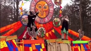 УЛИЦА ШИРОКАЯ - Ансамбль "Кудесь".Русская народная песня. Народные гуляния. Масленица.#песня