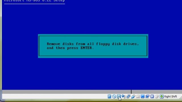 Обновление Windows 1.0 До Windows 10 Часть 0 MS-DOS 6.22 смотреть онлайн