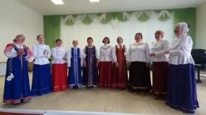 свадебная лирическая песня Рязанской области "Подуй погодушка".