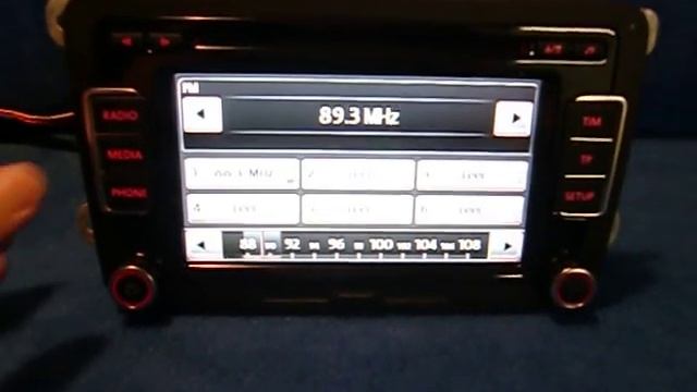 VW RCD 510 / Radio Autoradio carradio car 3C8035190C / http://www.schwab-onlineshop.de смотреть онлайн