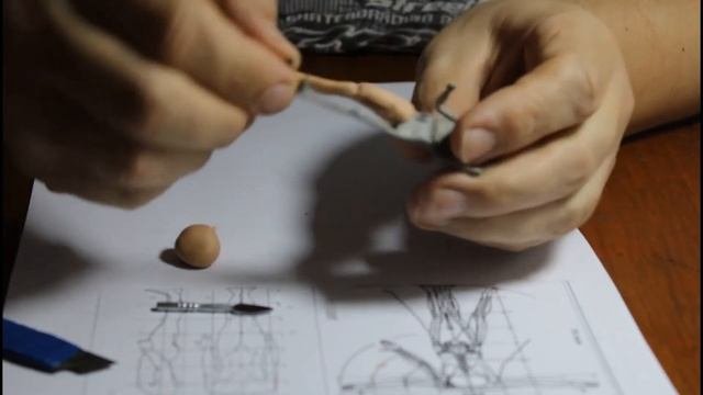 Военно-историческая миниатюра своими руками. Занятие 5 часть 2: лепим ноги.
