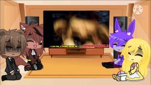 Fnaf 1 reacts to “I won’t let you down.”
