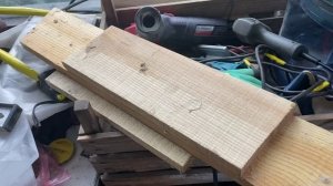 Сделала в саду забор в английском стиле (часть 2)