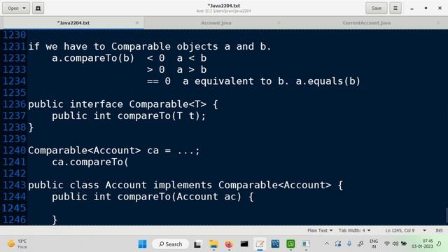 Understanding the Comparable interface смотреть онлайн