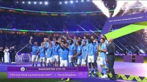 Manchester City FC winners of fifa world club championship.