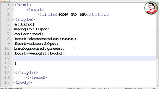 How to Link Style CSS in HTML | Link Properties in CSS | Styling Links in CSS|Tutorial for Beginner