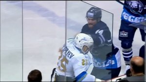 бой Перкович Рыспаев КХЛ