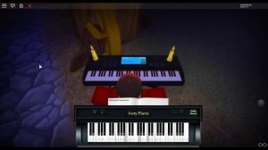 Subwoofer Lullaby - Minecraft by: C418 on a ROBLOX piano. [Revamped]