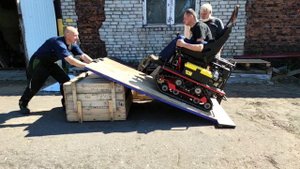 Минивездеход «Помощник2.0»от клуба «Машина29». #Минивездеход #Инвалид #Туризм