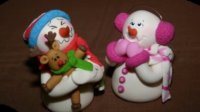 Очаровательные поделки из соленого теста смотреть онлайн