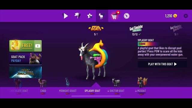 You Can Unlock Any Goat With the Click of a Button (Goat Simulator) смотреть онлайн