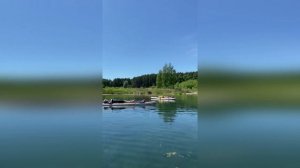 2022 13 июня. Озеро Ключик. Катание на сапах