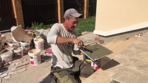 Как правильно класть плитку на уличной лестнице в дом