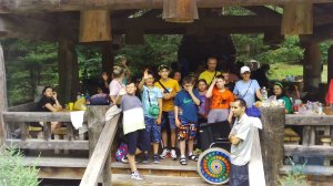 Фонд Надежда и фонд Защитники Отечества на совместном отдыхе.