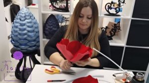 Мастер-класс "Мак-светильник из фоамирана"