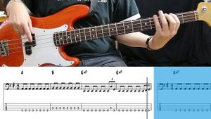 Alannah Myles - Black Velvet (Bass cover with tabs)