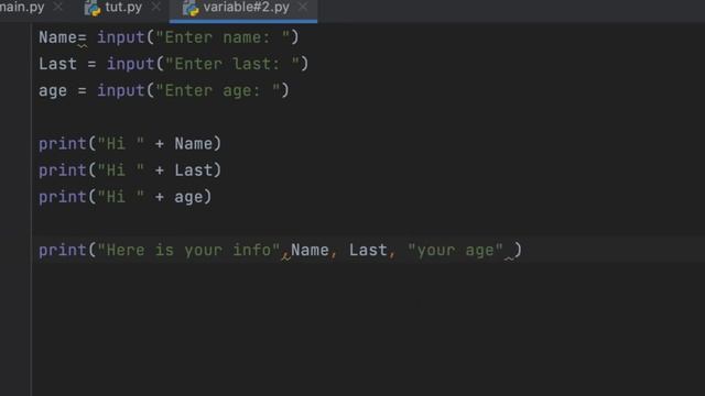 learn Python for   Beginners, input method in Python #2